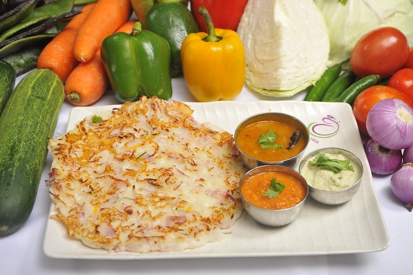 Onion Uthappam Onion Uthappam